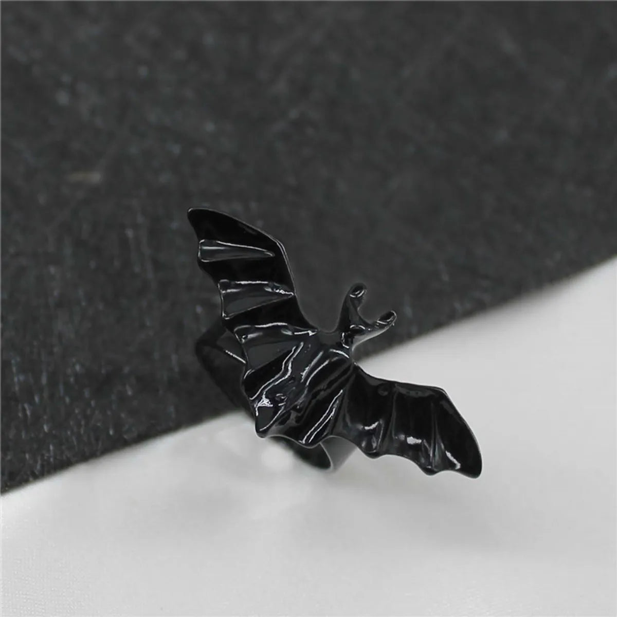 Gothic Bat Alloy Wholesale Open Rings