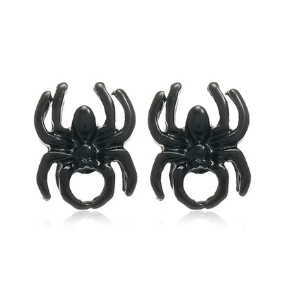 Gothic Cat Spider Alloy Women'S Drop Earrings 1 Pair