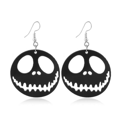 Gothic Cat Spider Alloy Women'S Drop Earrings 1 Pair