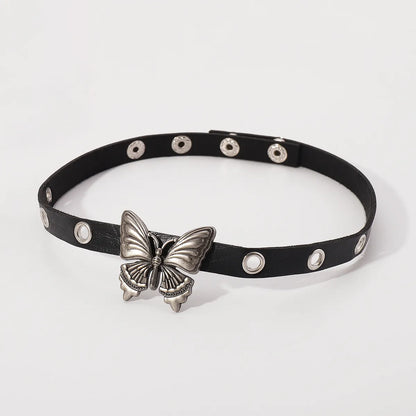 Gothic Cool Style Butterfly Pu Alloy Wholesale