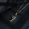 Gothic Funny Simple Style Skull K Gold Plated 304 Stainless Steel Alloy Wholesale Pendant Necklace