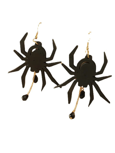 Gothic Pumpkin Spider Arylic Women's Drop Earrings 1 Pair