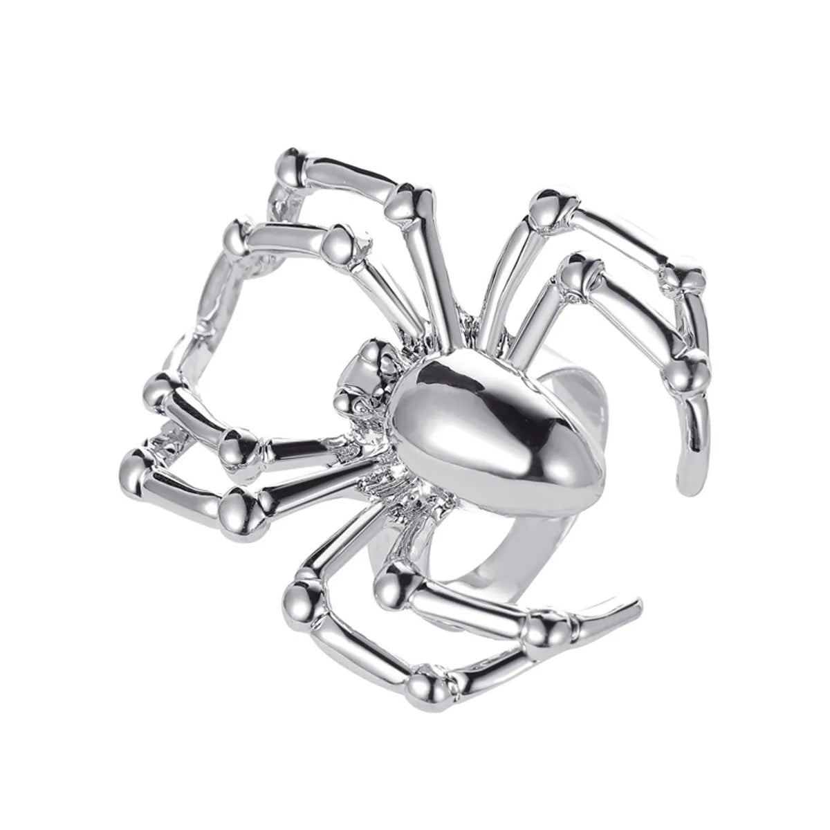 Gothic Retro Spider Alloy Halloween Men'S Rings