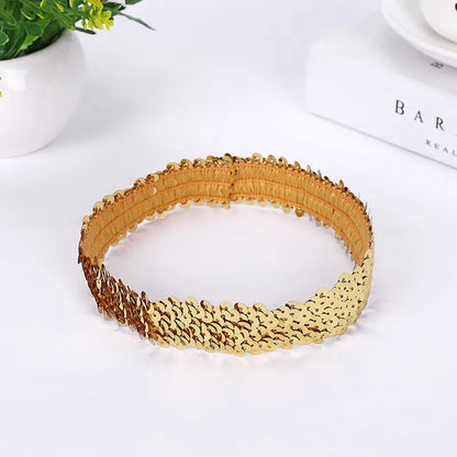 Hair Accessories Girls Supply Stretch Sequins Hair Belt Sequins Hair Belt Manufacturers Wholesale Grab Hair Sequins Hair Belt