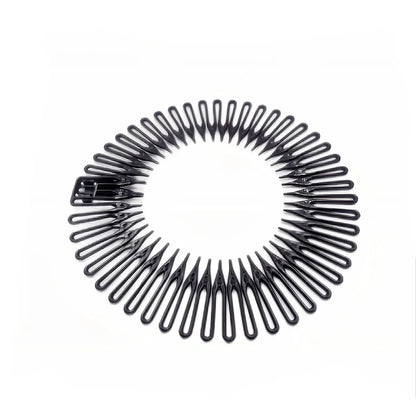 Hair Clip Fashion Rice Powder Comb Spring Comb Wig Comb Stretchable Broken Hair Finishing Factory Batch