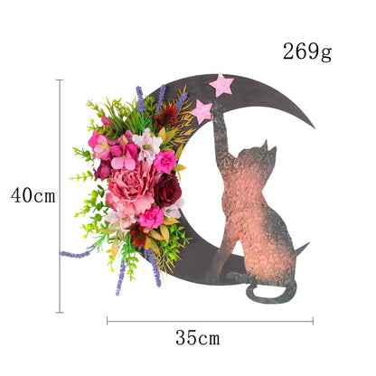 Halloween Animal Moon Flower Plastic Cloth Party Decorative Props 1 Piece