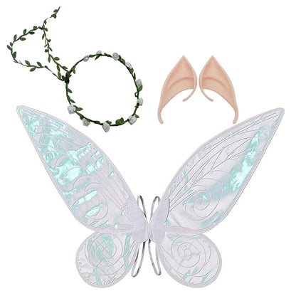 Halloween Birthday Fairy Style Lady Butterfly Organza Party Street Cosplay Costume Props