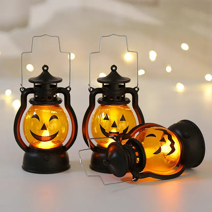 Halloween Cartoon Style Pumpkin Plastic Party Lightings