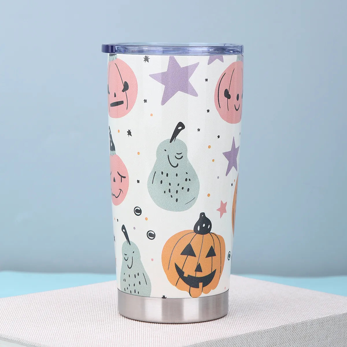 Halloween Casual Cute Pumpkin Bat Skull 201 Stainless Steel 304 Stainless Steel Water Bottles 1 Piece