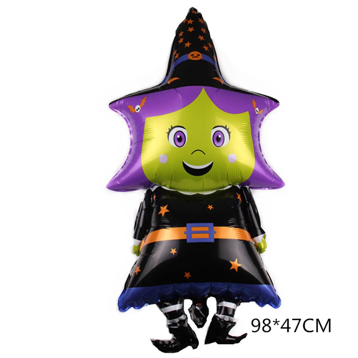 Halloween Classic Style Pumpkin Bat Aluminum Film Holiday Festival Balloons