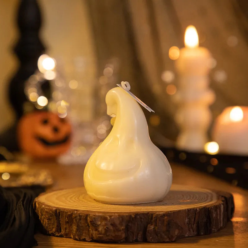 Halloween Cool Style Pumpkin Soybean Mixed Wax Candle