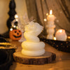 Halloween Cool Style Snake Ghost Soybean Mixed Wax Candle