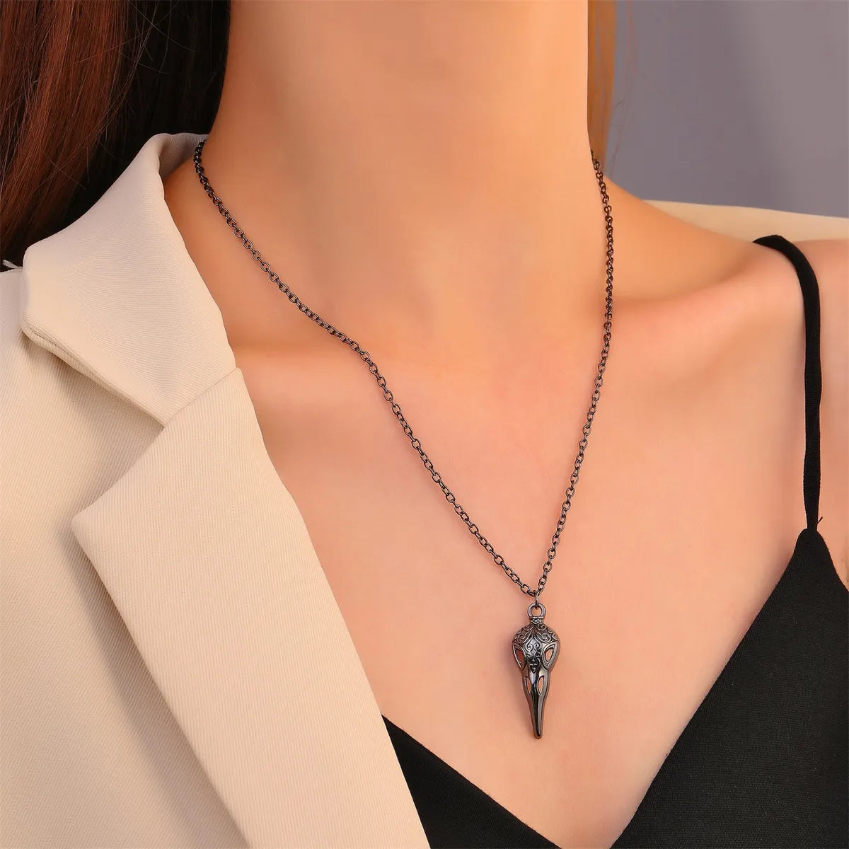 Retro Bird Alloy Plating Women's Pendant Necklace