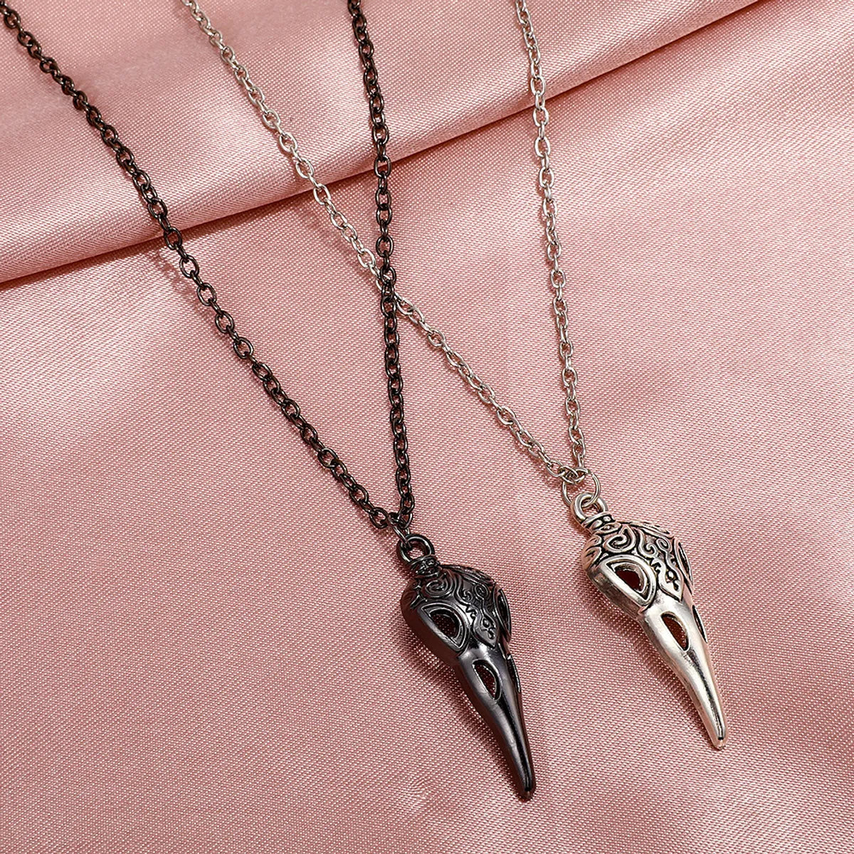 Retro Bird Alloy Plating Women's Pendant Necklace