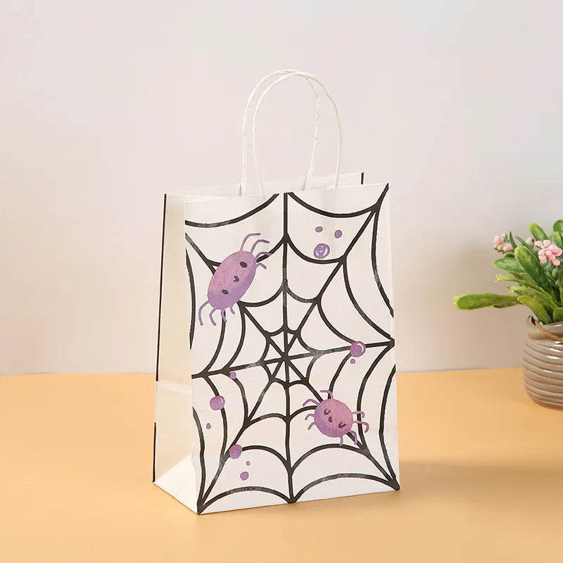 Halloween Cute Cartoon Paper Party Gift Bags