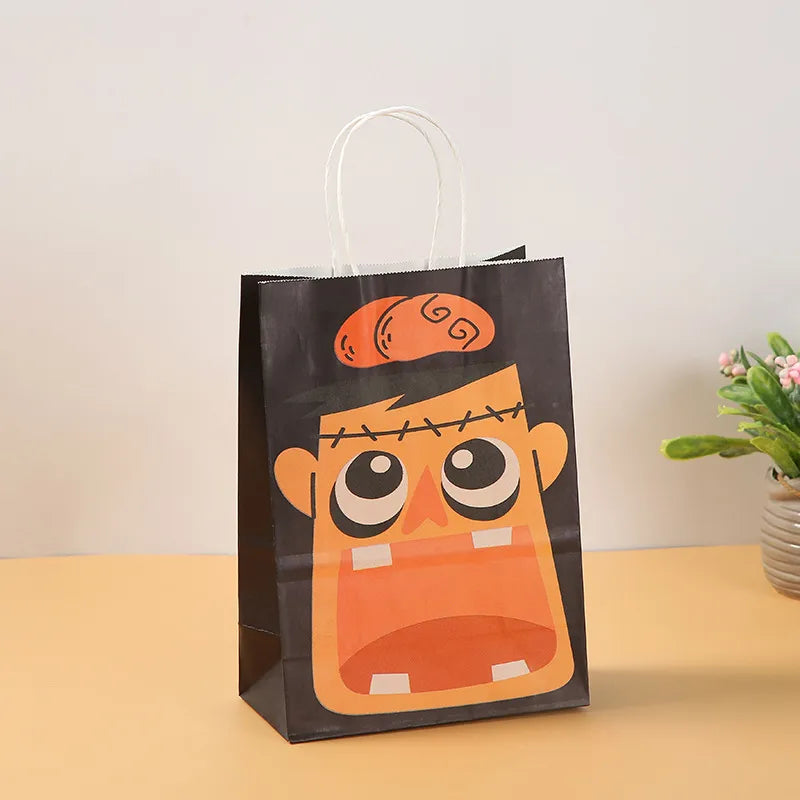 Halloween Cute Cartoon Paper Party Gift Bags