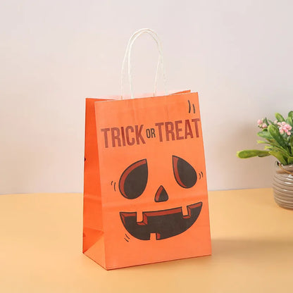 Halloween Cute Cartoon Paper Party Gift Bags