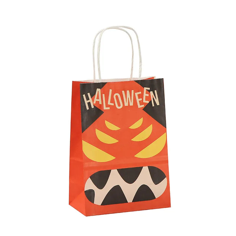 Halloween Cute Cartoon Paper Party Gift Bags