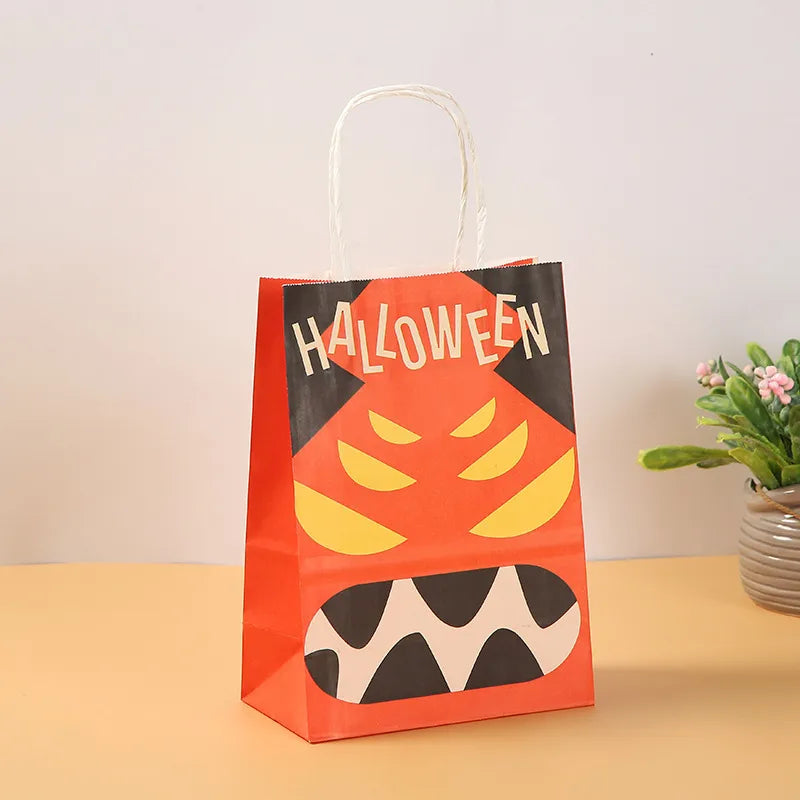 Halloween Cute Cartoon Paper Party Gift Bags