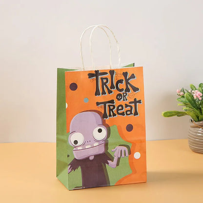 Halloween Cute Cartoon Paper Party Gift Bags