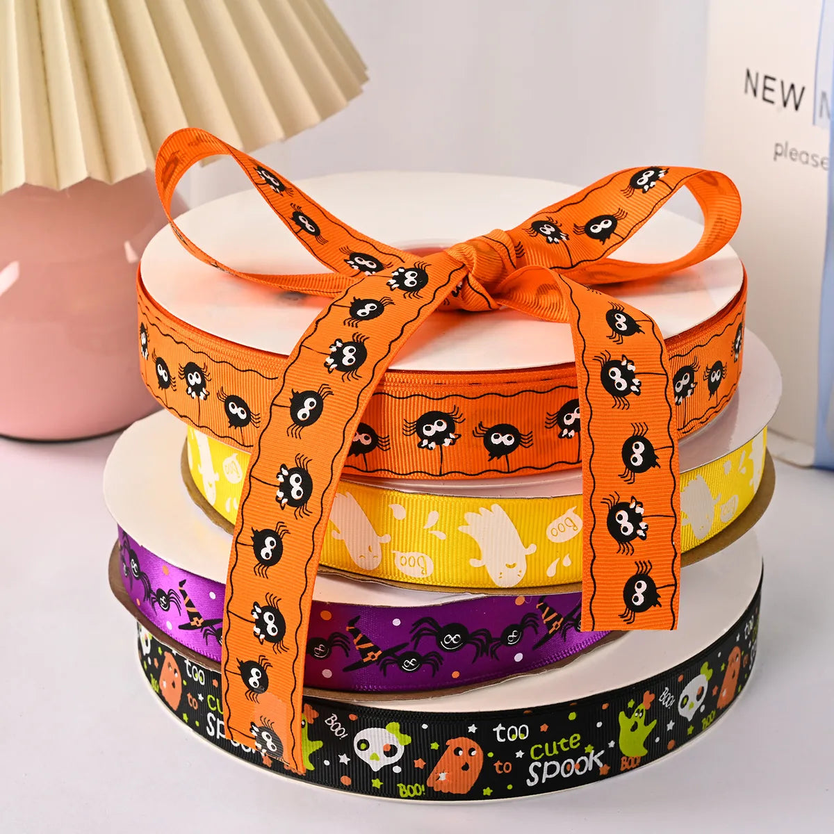 Halloween Cute Cartoon Polyester Holiday Festival Ribbon