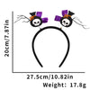 Halloween Cute Funny Pumpkin Spider Bow Knot Plastic Plush Party Festival Costume Props Decorative Props