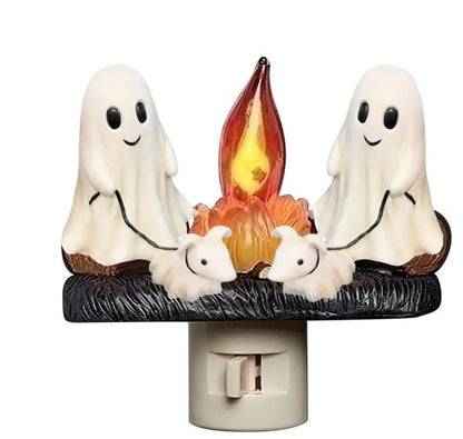 Halloween Cute Ghost Resin Party Night Lights