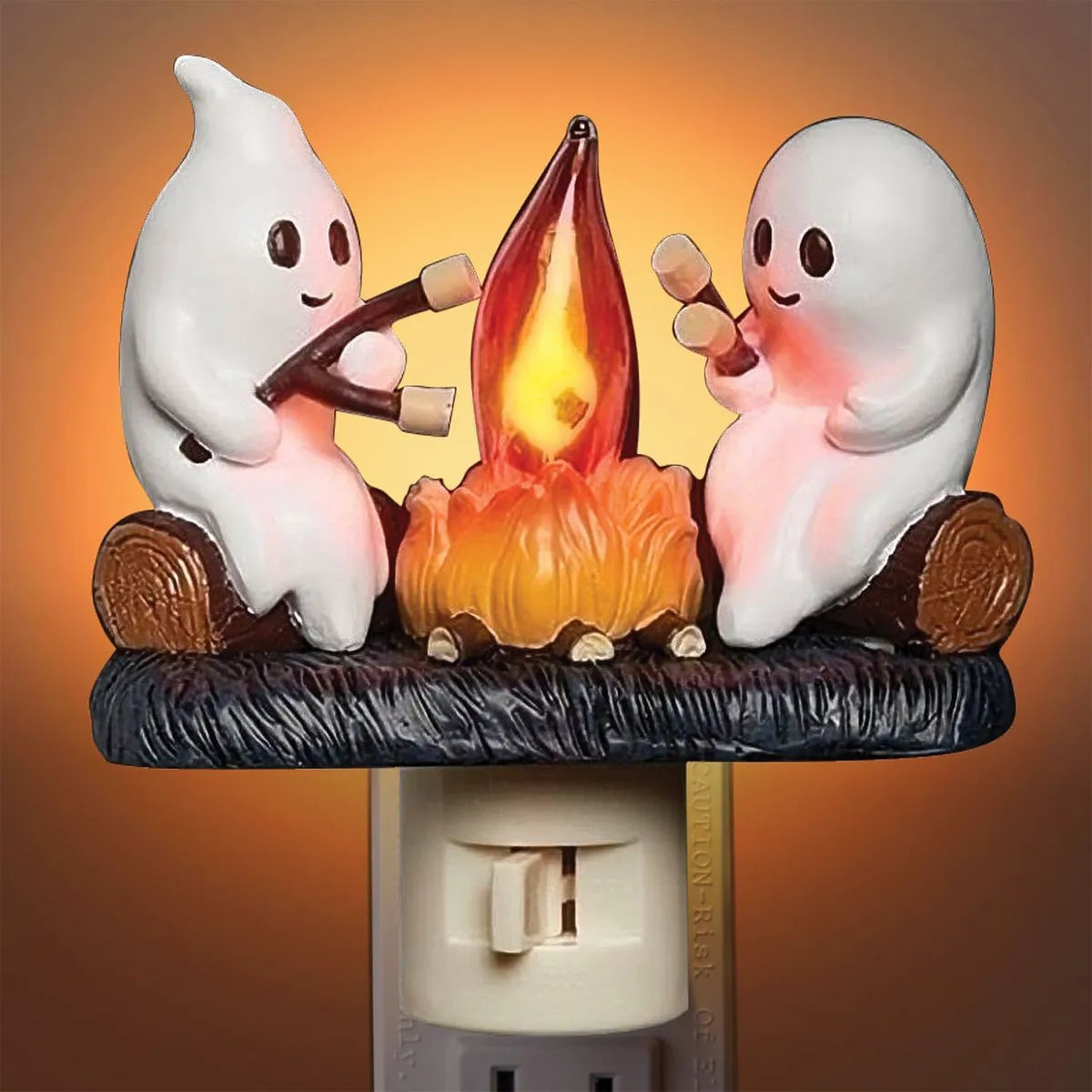 Halloween Cute Ghost Resin Party Night Lights