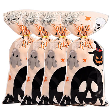 Halloween Cute Letter Plastic Party Gift Wrapping Supplies