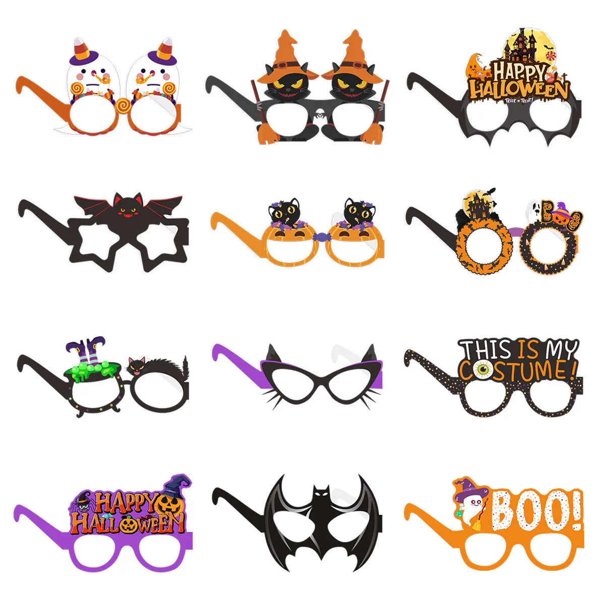 Halloween Cute Pumpkin Letter Bat Party Festival Decorative Props