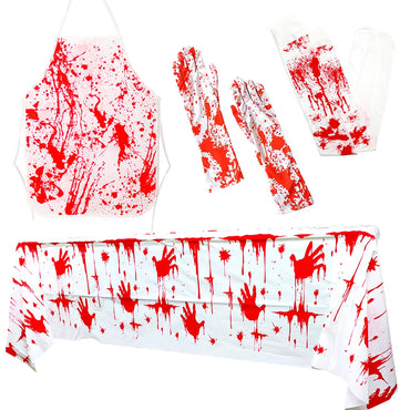 Halloween Exaggerated Funny Blood Stains Polyester Party Carnival Festival Decorative Props