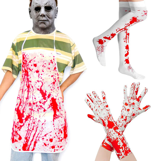 Halloween Exaggerated Funny Blood Stains Polyester Party Carnival Festival Decorative Props