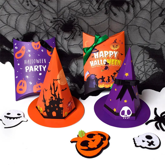 Halloween Funny Castle Hat Party Festival Gift Wrapping Supplies