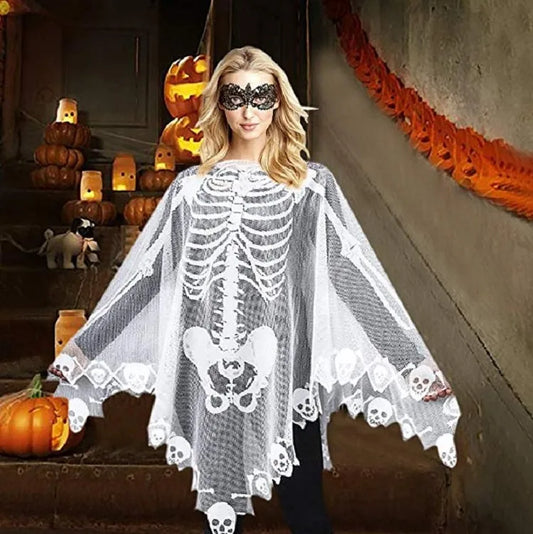 Halloween Funny Simple Style Skeleton Skull Polyester Party Festival Costume Props