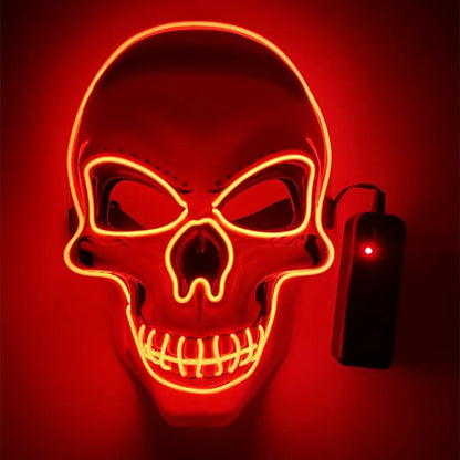 Halloween Funny Skull Pvc Party Party Mask