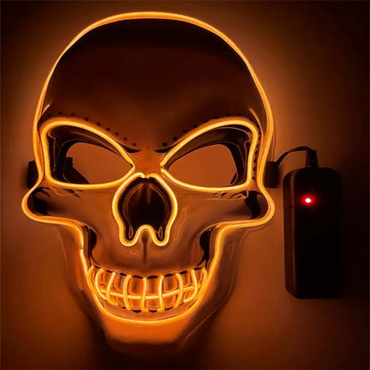 Halloween Funny Skull Pvc Party Party Mask