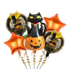 Halloween Geometric Aluminum Film Party Balloon