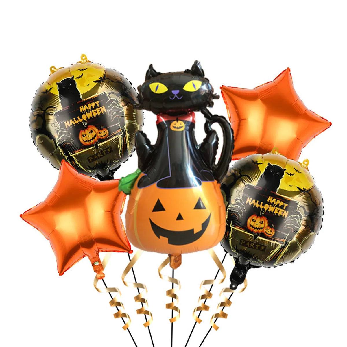 Halloween Geometric Aluminum Film Party Balloon