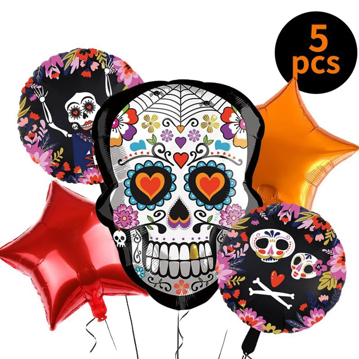 Halloween Geometric Aluminum Film Party Balloon