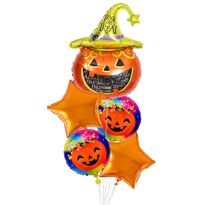 Halloween Geometric Aluminum Film Party Balloon