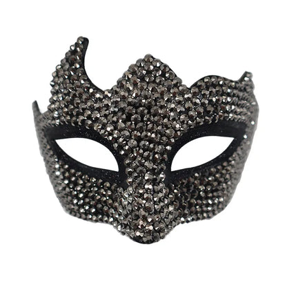 Halloween Glam Solid Color Plastic Masquerade Party Party Mask