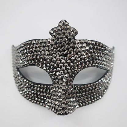 Halloween Glam Solid Color Plastic Masquerade Party Party Mask