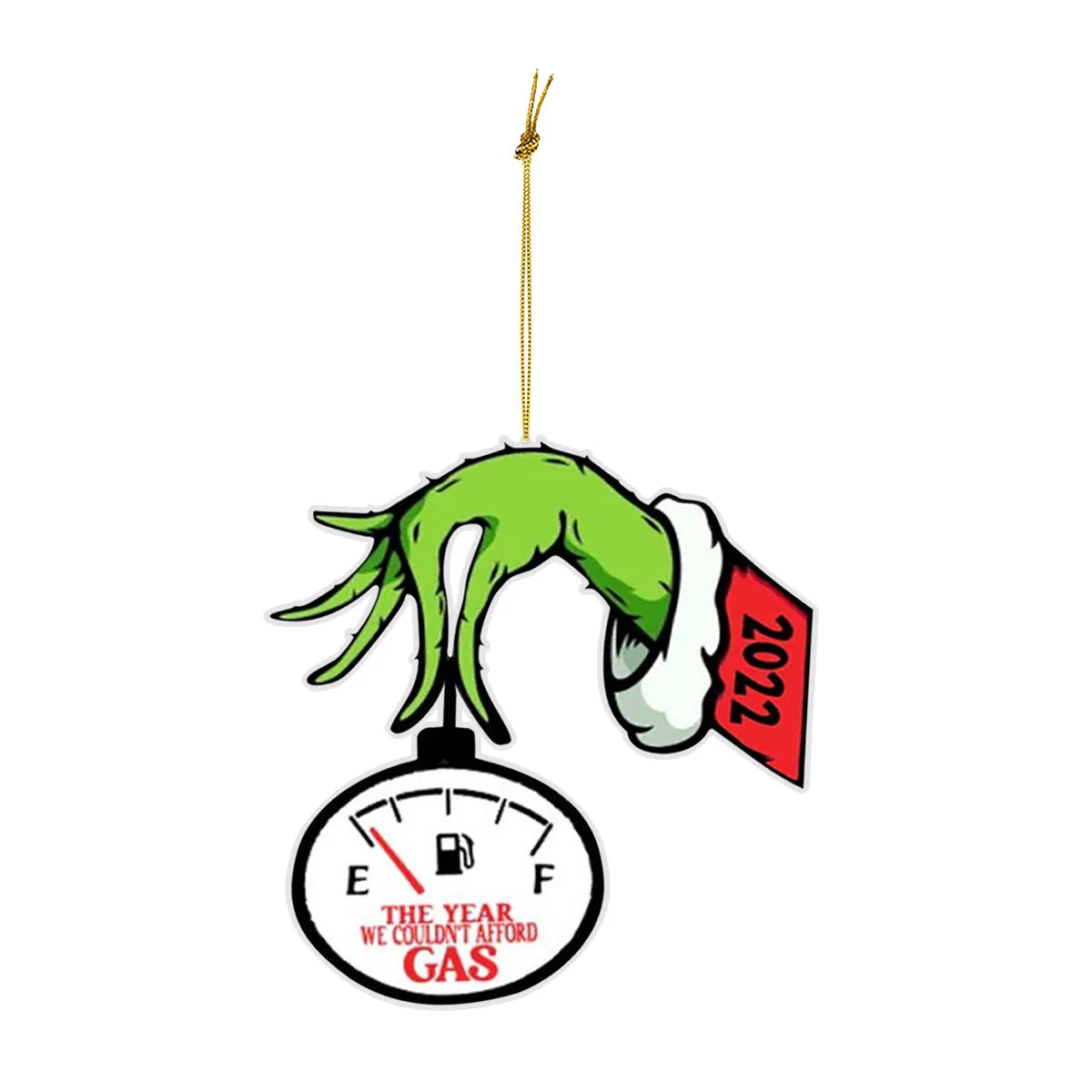 Christmas Grinch Arylic Party Hanging Ornaments