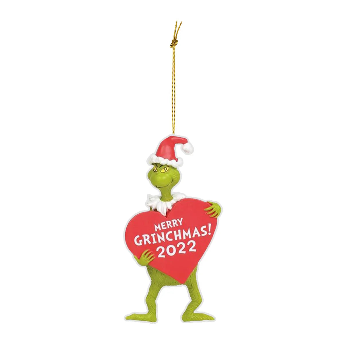 Christmas Grinch Arylic Party Hanging Ornaments