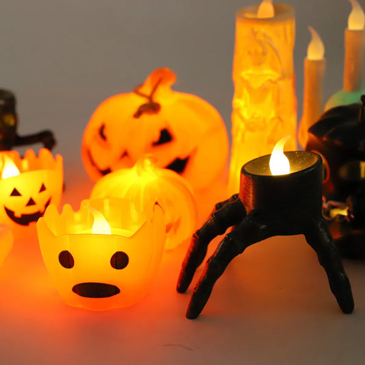 Halloween Hand Skull Plastic Party Lightings Decorative Props