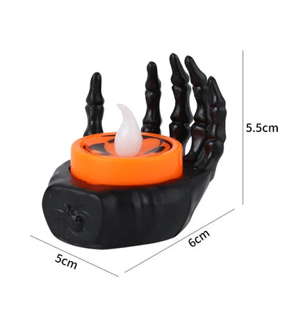 Halloween Pumpkin Gesture Plastic Party Night Lights