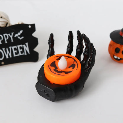 Halloween Pumpkin Gesture Plastic Party Night Lights