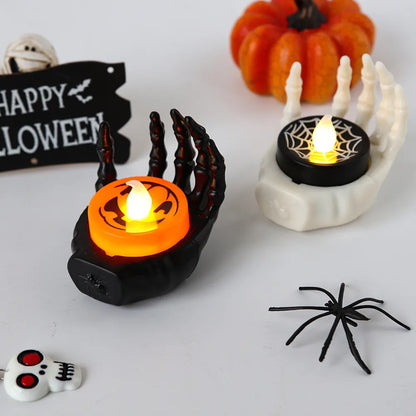 Halloween Pumpkin Gesture Plastic Party Night Lights