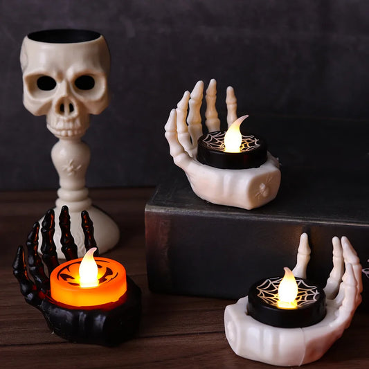 Halloween Pumpkin Gesture Plastic Party Night Lights