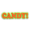 Halloween Pumpkin Letter Candy PVC Daily Party